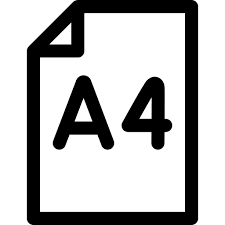 A4 아이콘